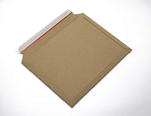 Versandtaschen braun Vollpappe (Querbefüllung) Karton DIN A5-175x250mm bis 50mm Füllhöhe (PS.261) (25)