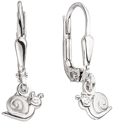 Jobo Kinder-Ohrhänger Schnecke aus 925 Sterling Silber