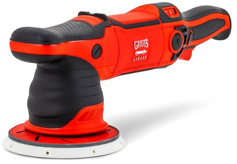 Griot's Garage 10921 G21 Long-Throw Orbital Polisher, 1100-Watt Buffer Machine for Car Detailing and Polishing, Swirl and Scratch Removal, 6 Inch Variable Speed, 21mm Orbit Size
