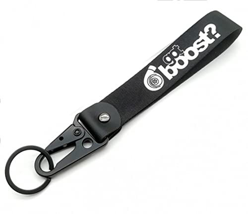Streetculture Got Boost? - Turbo Charger JDM POWER TUNING PERFORMANCE - Nylon Mugen Jet Tag Schlüsselanhänger - Auto Garage Custom Car Accessories Zubehör Lanyard Schlüsselband Keychain