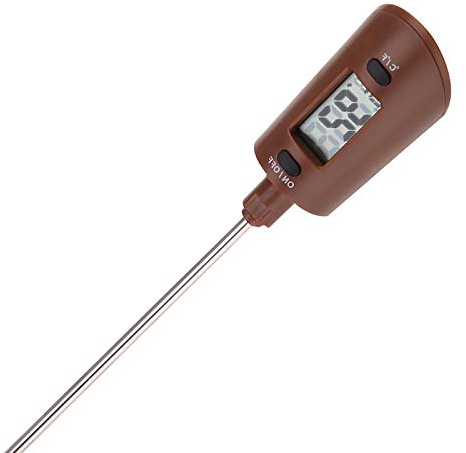 Cooking Thermometer,Instanting Read Meat Thermometer Digital Cooking Food Thermometer with Super Long Probe Digital Meat Thermometer for Grill Candy Kitchen BBQ Smoker Oven Oil Milk Yogurt