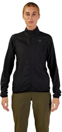 Fox Racing Damen Coat Fox RAIN JACKET FOX LADY RANGER WIND BLACK L