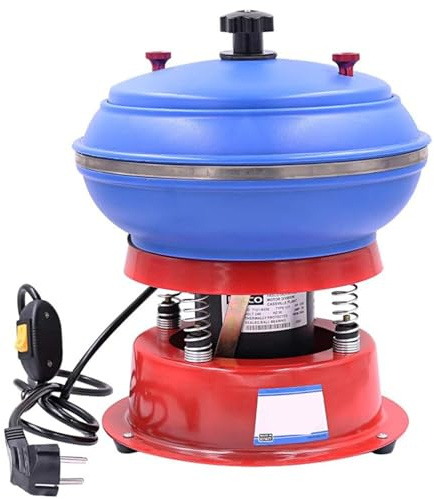 8 Inchvibratory Tumbler Polisher, Sleeve Polishing Machine, Rock Polisher, Strong and Stable, for Grinding and Polishing Workpiece Surfaces, Jewelry Accessories