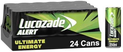 Lucozade Alert Energy Drink Ultimate 250ml (Pack of 24)