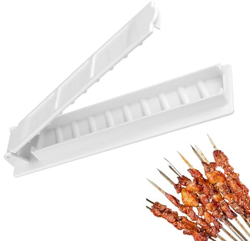 BBQ Smoker Box, Stainless Steel Wood Chip Smoker Box with Hinged Lid for Rich Smoky Flavor, Compatible with Gas, Charcoal, Electric Grills