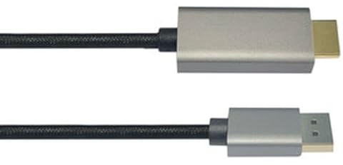 Blendend Cable adaptador Display Port macho a HDMI macho, soporte 4K, ideal para conectar dispositivos de vídeo a pantallas HD.