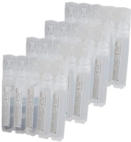 Eye Wash Pods Sterile Saline Solution for Humidifying – Volume 20ml Each Bottle – Pack of 20