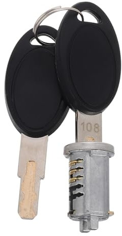Mikinona Rv Trailer Door Lock Cylinder Replacement for Compartment and Entry Doors Suitable for Travel Trailers and Camper Storage Access