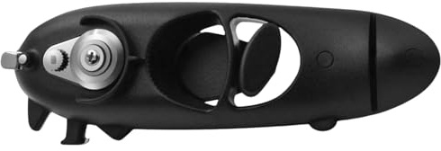 Abrelatas multiusos para botellas de cocina, diseño ergonómico de mango giratorio, resistente al óxido, elevador de tapa para el hogar al aire libre y multifuncional