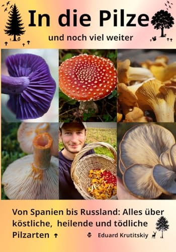 In die Pilze und noch viel weiter: Von Spanien bis Russland: Alles über köstliche, heilende und tödliche Pilzarten