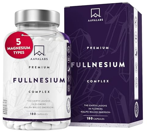 High Strength Magnesium Supplements for Women and Men -1575mg per Daily Dose (425mg Elemental) - Chelated Magnesium Glycinate, Citrate, Malate, and Oxide - 180 Capsules - Vegan