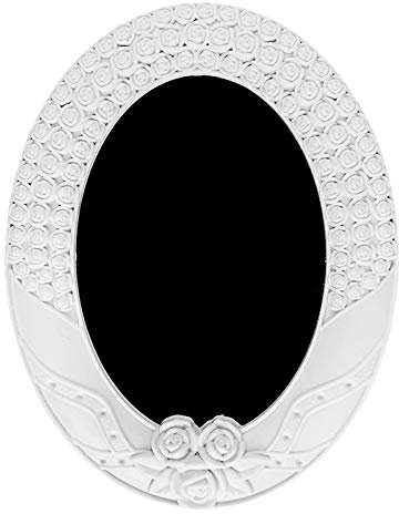 Ideen mit Herz Cadre photo en relief - Style baroque - Cadre photo à peindre - DIY (design 07 - 17,6 x 22,8 cm - Pour photo de 13 x 18 cm)