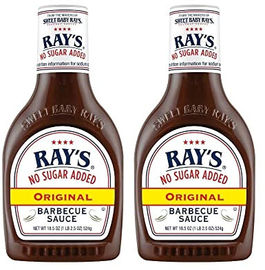 Sweet Baby Ray's Sauce barbecue originale sans sucre ajouté (524,5 g (lot de 2))