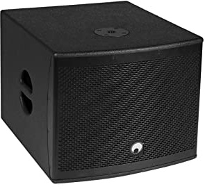 OMNITRONIC MOLLY-12A Subwoofer aktiv schwarz | Aktiver 12-Subwoofer mit DSP und Bluetooth