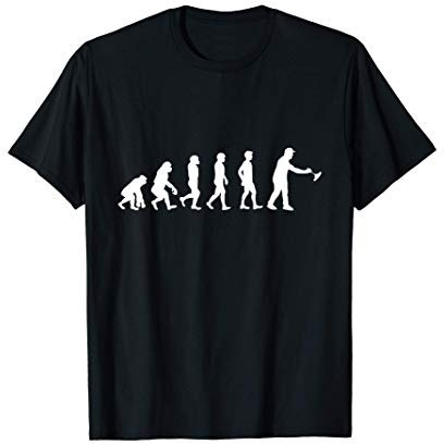 Eisstockschießen Stockschießen Evolution Stocksport T-Shirt