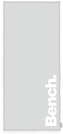 Bench Strand- und Saunatuch, Urban Grey, 80x180 cm, 100 % Baumwolle, Velours, Mit Aufhänger, Farbe: Grau, Art.Nr.: 6112601537