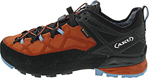 AKU M Rock Dfs GTX Orange - Gore-Tex Moderner präziser Herren Gore-Tex Zustiegsschuh, Größe EU 44 - Farbe Rust