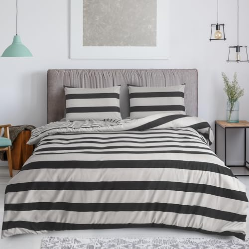 WEAVERS: 4-Piece Super Soft Complete Bedding Set - Luxurious Designs, Cotton-like feel Microfiber Fabric - Hypoallergenic and Breathable, Easy Maintenance. (Size - Double, Design Name - MRD-101D)