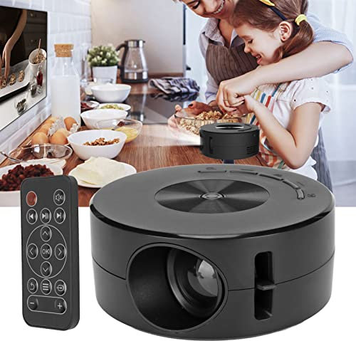 Projecteur Telephone Mini projecteur de Poche Mini Projecteur LED, Projecteur de Film Portable 1080p avec Même Fonction D'écran et Haut-Parleur intégré, Cinéma Projektory