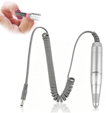 Trapano elettrico per unghie, 35000 giri/min Trapano elettrico per unghie Lucidatrice per unghie Smerigliatrice Manipolo Strumento portatile per manicure e pedicure per salone