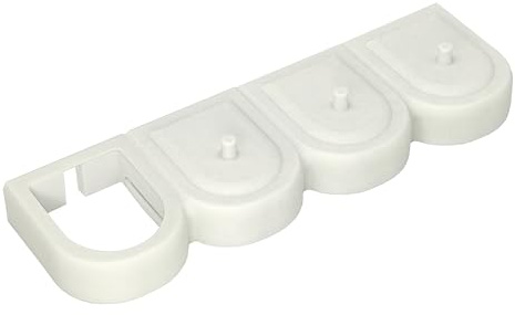 Zweifach-, Dreifach- und Vierfach-Ständer kompatibel mit Philips Sonicare 4300, 5100 und 7300 elektrischen Zahnbürsten (Vierfachständer mit einem Ladeplatz)