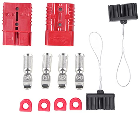 Yctze Kit de Enchufe del Mazo de Alambre de Desconexión de la Batería - Conectores Rápidos de ABS de Calor Ideales para Cabrestantes y Remolques