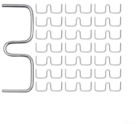 Juego de 22 soportes de ramas en forma de M para árboles frutales, construidos con alambre de hierro galvanizado para proporcionar una separación estable de las ramas y una ventilación mejorada (M10 x