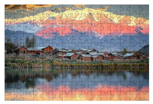 Puzzle 1000 Teile Natur, Landschaft Puzzle 1000 Teile Erwachsene, Puzzel für Die Ganze Familie, Klassische Puzzles Geschicklichkeitsspiel, Holzpuzzle Geschenke für Frauen Geschenke für Männer -2371