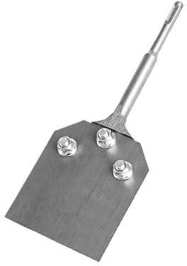 Martillos rotativos demoledores y taladros percutores SDS-Plus | Cincel de hoja acero aleación 100x250 mm | Broca 4 ancho
