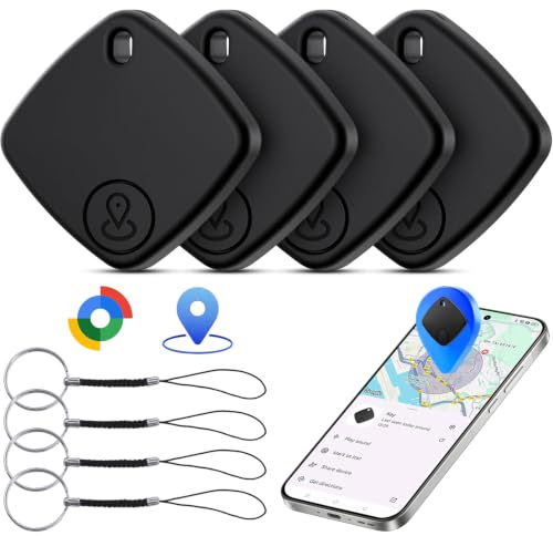 Air Smart Tracker, Android GPS trackers Localizador Funciona con Find Hub App, Buscadores de Brtículos Bluetooth Smart Tracker para Llaves,Bolsas,Equipaje