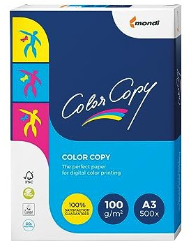 COLOR COPY Papel impresión Laser Color 500h 100 g. A3 CCA3100