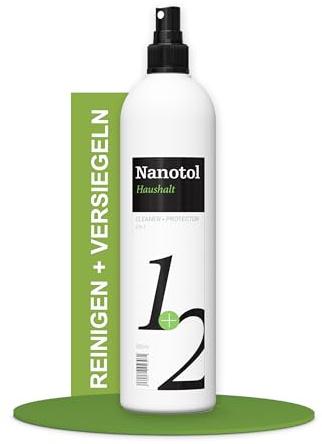 Nanotol Home 2 in 1 – Detergente universale per vetri con effetto a lungo termine – NH21-5 (500 ml)