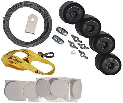 meinPAKETSACK Türmontage-Set für beschädigungsfreie Türmontage - universell für alle Türen