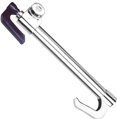 Turnart Lenkradschloss - Bremspedal Kupplungssperre, Auto Mechanische Wegfahrsperre, Universal, Geeignet für Lieferwagen, Pkw, SUVs, Lkw und Schwerlastfahrzeuge