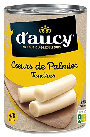D'AUCY - Coeur De Palmier 220G - Lot De 3 - Offre Special