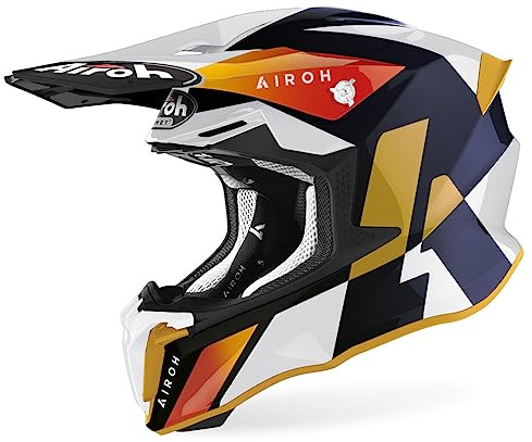 AIROH CASCO TWIST 2.0 LIFT WHITE GLOSS S