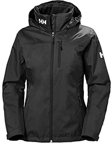 Helly Hansen Femme Veste Crew Intermédiaire À Capuche, M, Noir