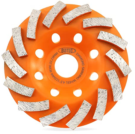 Muela de Copa Diamante 115mm - BGTEC Disco De Pulido De Diamante para Hormigón Mármol Cerámica Piedra