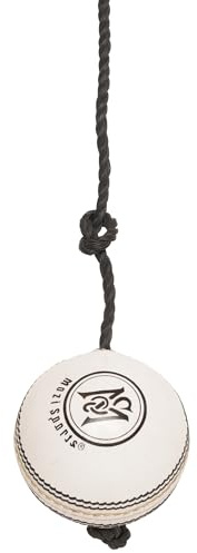Mozi Sports String Cricket Balls – Sviluppa la coordinazione occhio-mano in pelle palla da appendere per la pratica