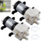 2 Stück Membranpumpe 12V Wasserpumpe, Selbstansaugend Aquarium wasserpumpe mini,1,5-2L/Min Tauchwasserpumpe,Geräuscharm Wasserdruck Membranpumpe,für Fischtanks Tee Maschine Aquarium Wasserspender
