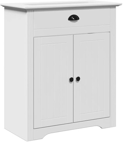 vidaXL Mobile Lavabo da Bagno BODO Bianco 70x35x80 cm