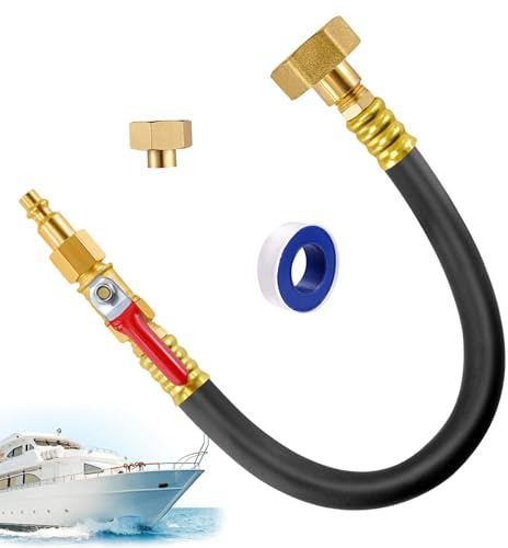 Sprinkler Blowout Adapter - Sprinkler Blowout Adapter, Connector Air Hose Tank Kit | Connector Air Hose Tank Kit, Pressure Vacuum Breaker for Sprinkler System by Blowout Using Air C
