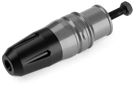 VAHAKKRMVM Motorrad-Sturzschutz Für Z650 Z 650 Für NINJA650 Für Ninja 650 2017-2024 Motorrad Sturzpads Auspuff Schieber Sturzschutz(GRAU)