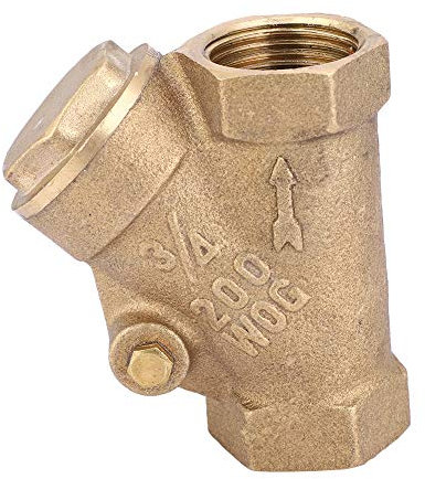 Valbéal Anti-retour du Compresseur d'air 3/4, Soupape Anti-vanne en Laiton, NPT 3/4 Pouces en Laiton, Y Tapez un Clapet Anti-retour à Sens Unique 1.6MPA / pour le Gaz d'eau