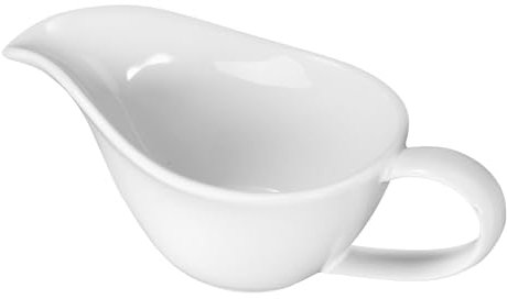 TOPPERFUN Salsiera in Ceramica Brocca Per Panna Brocca in Ceramica Piccola Salsiera Bollitore Per Salsa Al Latte Contenitore Per Latte