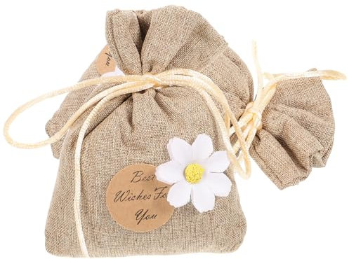 MUCKLILY 2 Bolsitas Aromáticas para Armario, de Algodón y Lino, Fragancia Agradable y Efecto Relajante, Ambientador Colgante para Armarios y Salón, Rosa