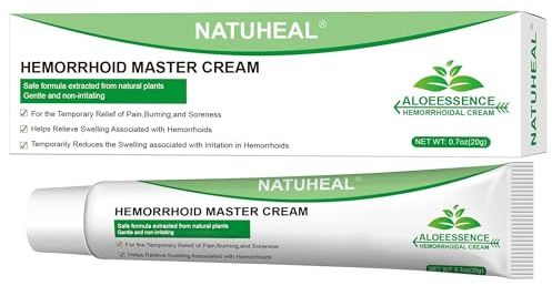 Hemorrhoid Relief Cream 20G, Suitable for Relieving Pain, Swelling, itching and Bleeding, Protecting Delicate Skin