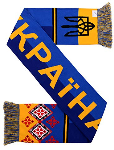 Ukraine Ukraina-Fußball-High-Definition-HD-Strickschal