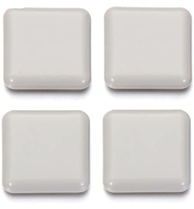Lot de 4 patins antidérapants autocollants pour pieds de meubles - 35 x 35 mm