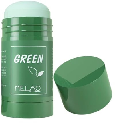 Poreless deep Cleansing Green Tea Mask Stick, Green Remover, Blackhead Remover, Green Tea Mask for All Skin Types, Moisturizing